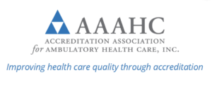 Logo for the Accreditation Association for Ambulatory Health Care, Inc.